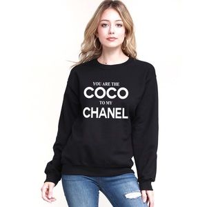 Fabulously Fun, Chic Graphic Sweatshirts.